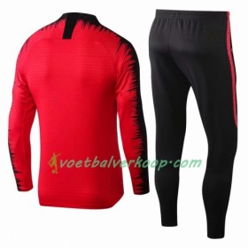 PSG Trainings Sweatshirt Pak Jordan Rood 2018/2019